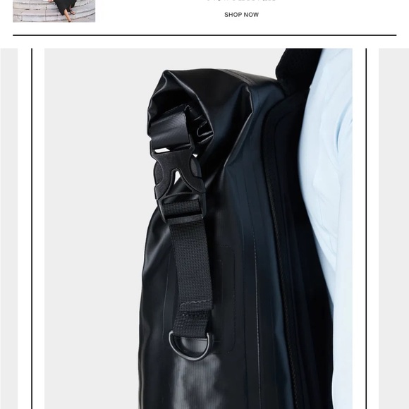 Sweaty Betty Black Cycling Backpack - Picture 2 of 12